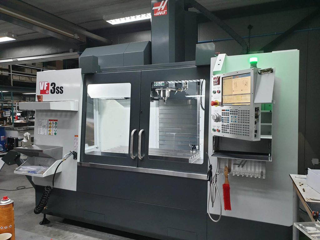 Haas VF 3ss machine bij Van der Molen