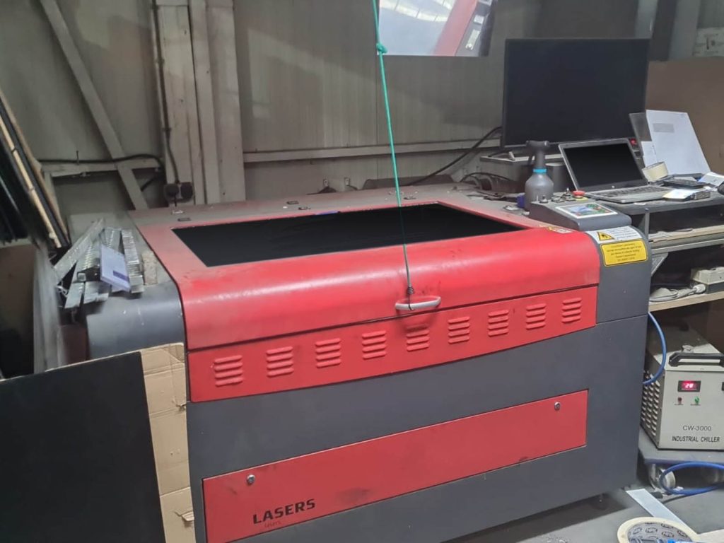 BRM Laser snij- en grafeermachine